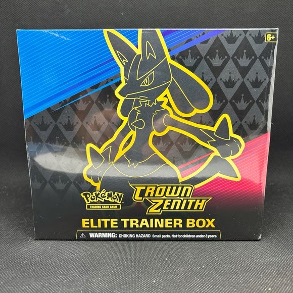Pokemon Other - Pokemon Crown Zenith Elite Trainer Box - Blue, Black, Yellow